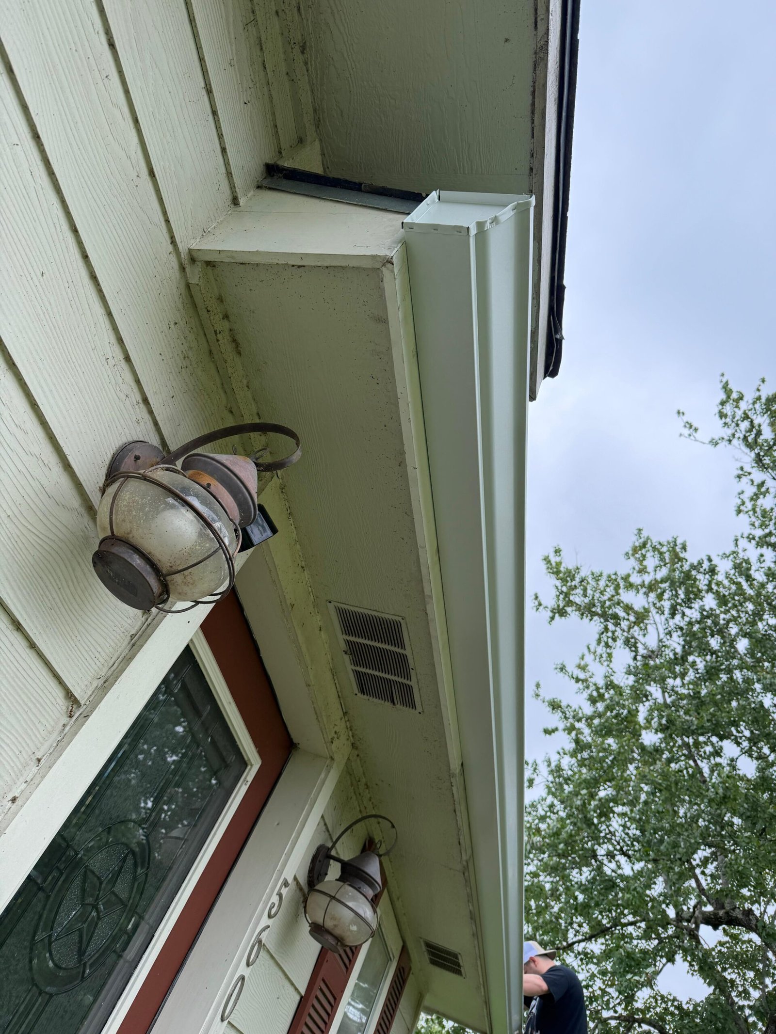 No Gutter After