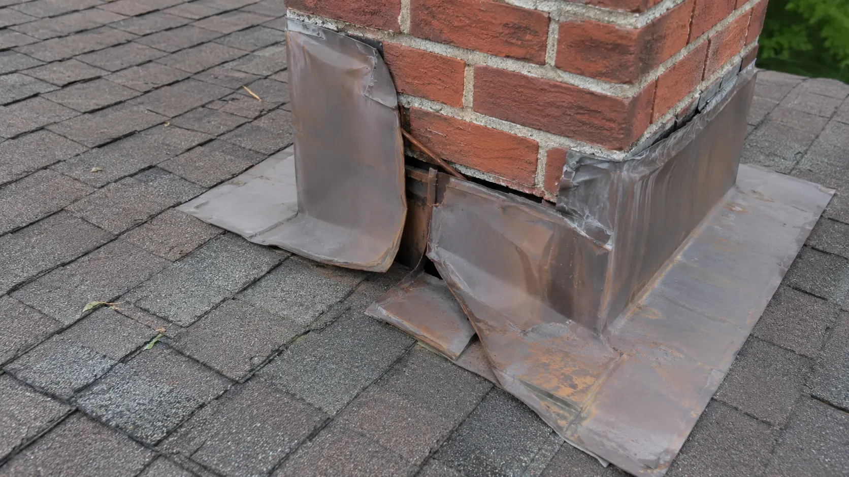 Damaged Flashing