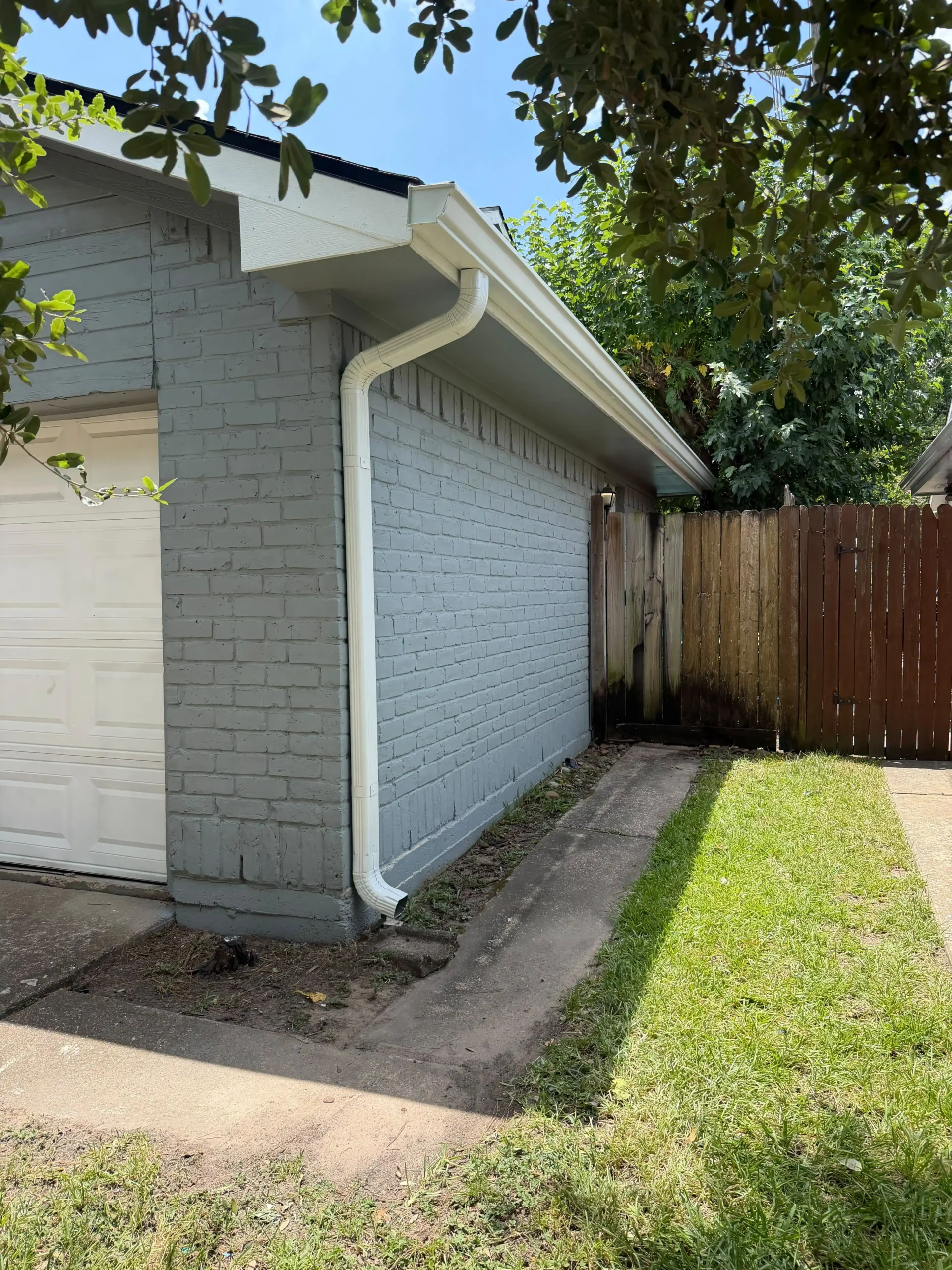 Roof and Gutter After 4