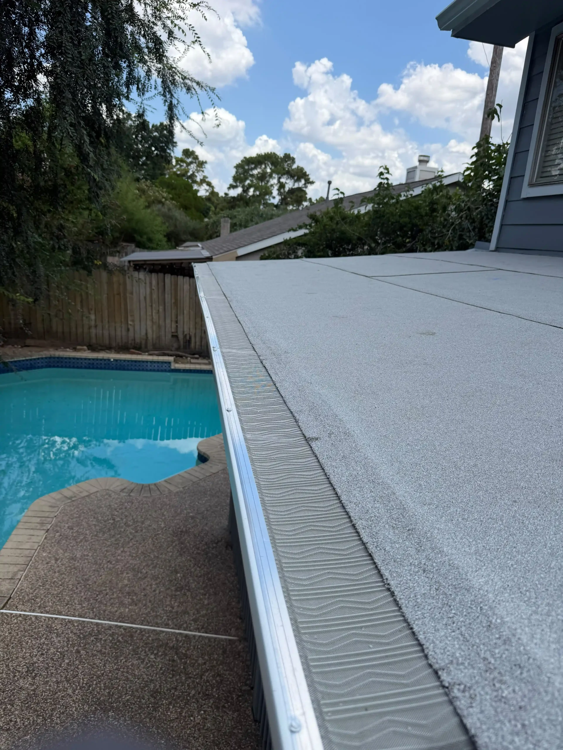 Roof and Gutter After 8