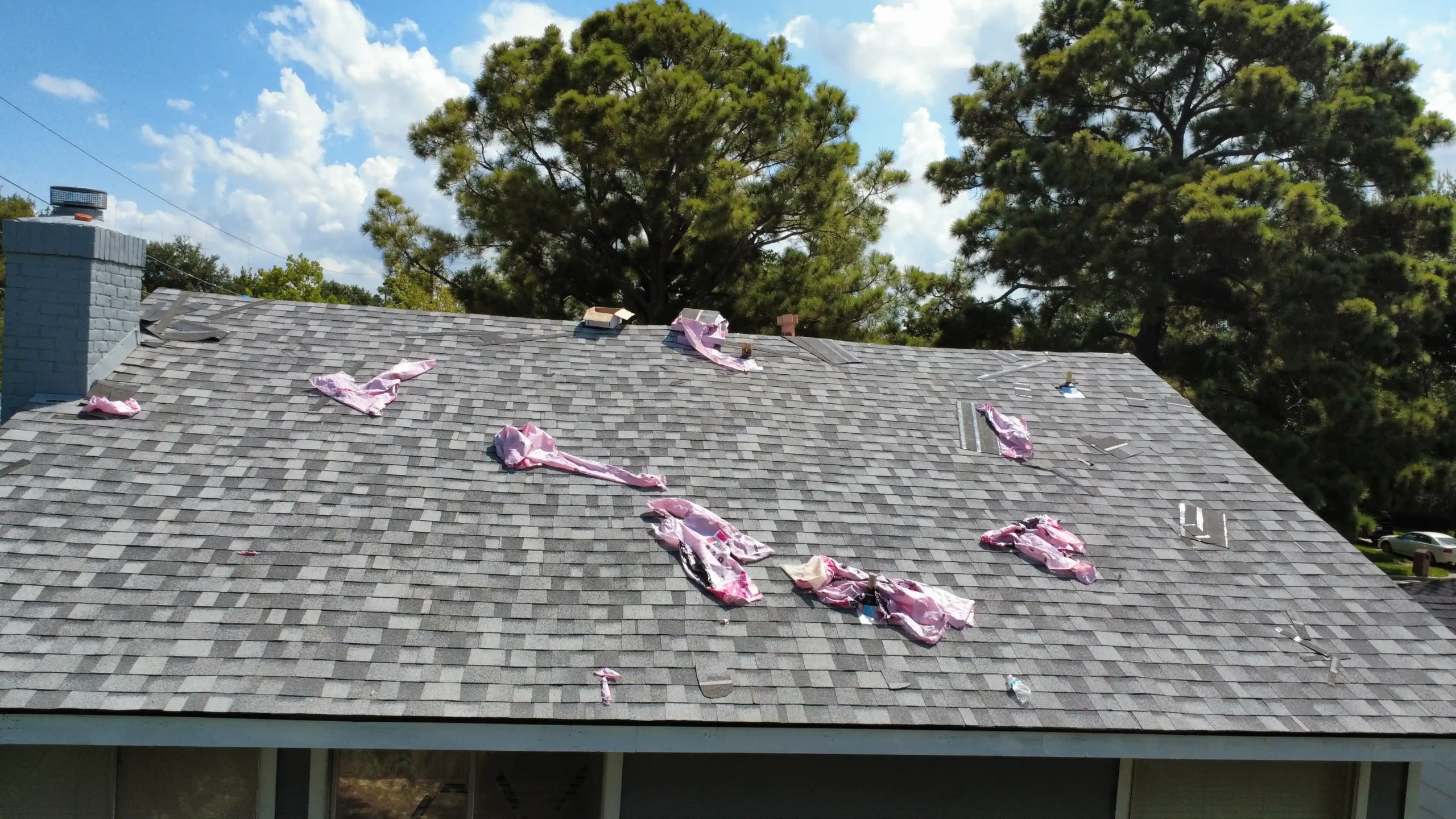 Full Roof and Gutter Before 2